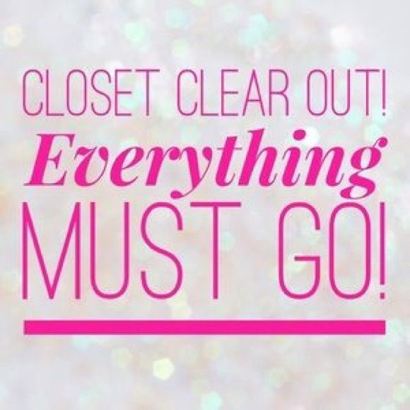 Closet clean out make an offer